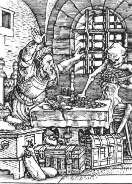Tod des Geizhalses, von The Dance of Death Tod des Geizhalses, von The Dance of Death