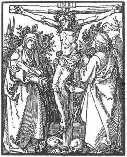 Christus am Kreuz mit Maria und Johannes Christus am Kreuz mit Maria und Johannes