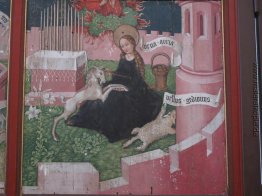 Altarpiece der Dominikaner: Die mystische Jagd Altarpiece der Dominikaner: Die mystische Jagd