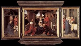 Triptychon von Jan Floreins Triptychon von Jan Floreins
