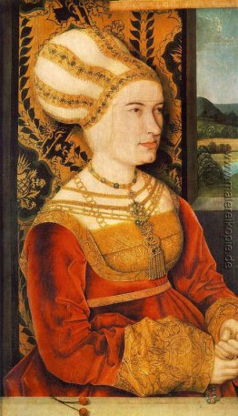 Porträt von Sibylla (oder Sybilla) von Freyberg (geb. Gossenbrot Porträt von Sibylla (oder Sybilla) von Freyberg (geb. Gossenbrot