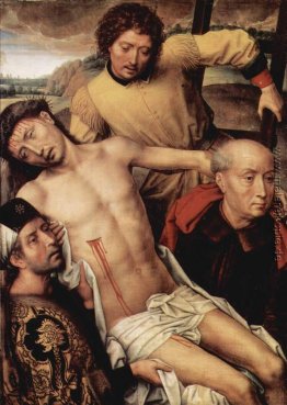 Abfall vom Kreuz, links Handplatte vom Deposition Diptychon Abfall vom Kreuz, links Handplatte vom Deposition Diptychon
