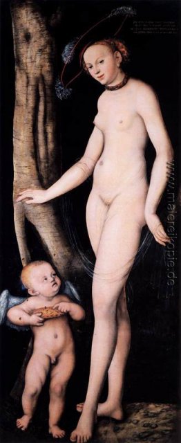 Venus und Cupido mit einer Honigwabe Venus und Cupido mit einer Honigwabe