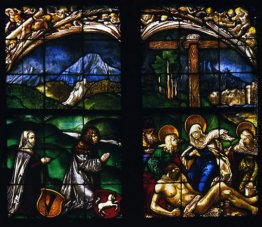 Die Glasfenster im Haus Hofer Familien-Kapelle Die Glasfenster im Haus Hofer Familien-Kapelle