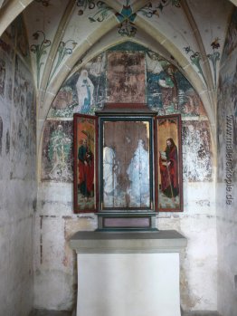 Triptychon: Inner linken Flügel St. Philip, St. James the Great Triptychon: Inner linken Flügel St. Philip, St. James the Great
