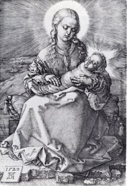 Madonna mit der Swaddled Infant Madonna mit der Swaddled Infant