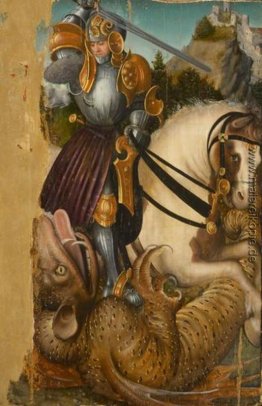 St. George mit Kopf des Drachen St. George mit Kopf des Drachen