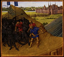 Victory von Heinrich I. auf seinen Bruder Robert Victory von Heinrich I. auf seinen Bruder Robert