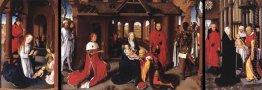 Anbetung der Könige: Whole-Triptychon Anbetung der Könige: Whole-Triptychon