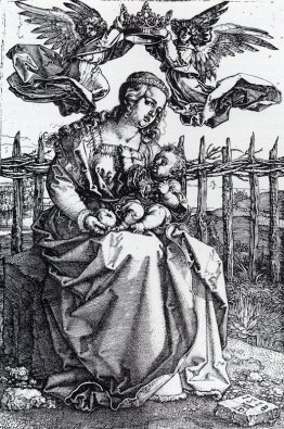 Madonna von zwei Engeln gekrönt Madonna von zwei Engeln gekrönt