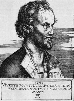 Porträt von Philipp Melanchthon Porträt von Philipp Melanchthon