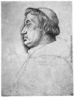 Porträt von Kardinal Albrecht von Brandenburg Porträt von Kardinal Albrecht von Brandenburg