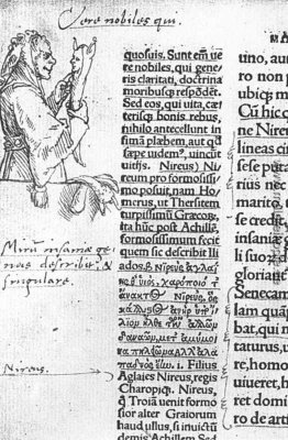 Marginal Illustration für Erasmus "Lob der Torheit" Marginal Illustration für Erasmus "Lob der Torheit"