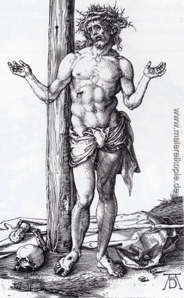 Schmerzensmann mit erhobenen Händen Schmerzensmann mit erhobenen Händen
