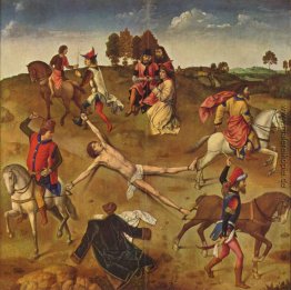 Martyrium von St. Hippolytus - die zentrale Platte vom St. Hippo Martyrium von St. Hippolytus - die zentrale Platte vom St. Hippo