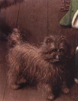 Giovanni Arnolfini und seine Frau Giovanna Cenami (die Arnolfini Giovanni Arnolfini und seine Frau Giovanna Cenami (die Arnolfini