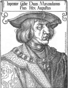 Porträt des Kaisers Maximilian I Porträt des Kaisers Maximilian I