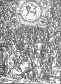 Die Anbetung des Lammes und die Hymne der Auserwählten Die Anbetung des Lammes und die Hymne der Auserwählten