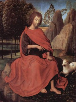 Diptychon von Johannes dem Täufer und St. Veronica, St. Johannes Diptychon von Johannes dem Täufer und St. Veronica, St. Johannes
