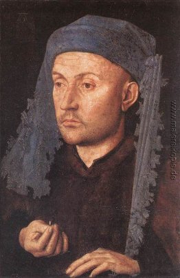 Mann in einem blauen Turban Mann in einem blauen Turban