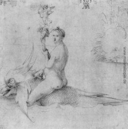 Venus auf einem Delphin Venus auf einem Delphin