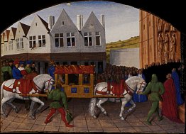 Ankunft des Kaisers Karl IV vor Saint Denis Ankunft des Kaisers Karl IV vor Saint Denis