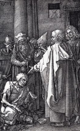 St. Peter und St. John Healing Der Krüppel St. Peter und St. John Healing Der Krüppel