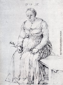 Sitzende Frau Sitzende Frau