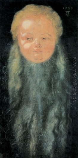 Portrait eines Jungen mit einem langen Bart Portrait eines Jungen mit einem langen Bart
