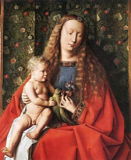 Die Madonna mit Canon van der Paele (Detail) Die Madonna mit Canon van der Paele (Detail)
