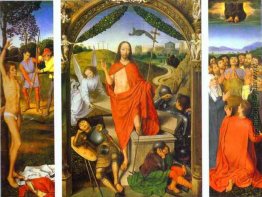 Triptychon der Auferstehung: Die Auferstehung (Mitte) Das Martyr Triptychon der Auferstehung: Die Auferstehung (Mitte) Das Martyr