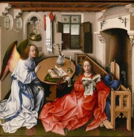Die Mérode-Triptychon - Die Verkündigung Die Mérode-Triptychon - Die Verkündigung