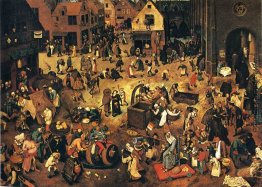 Der Kampf zwischen Karneval und Fasten Der Kampf zwischen Karneval und Fasten