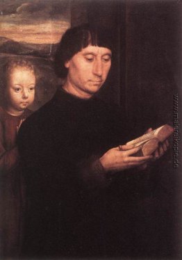Portrait eines Lese Mann Portrait eines Lese Mann