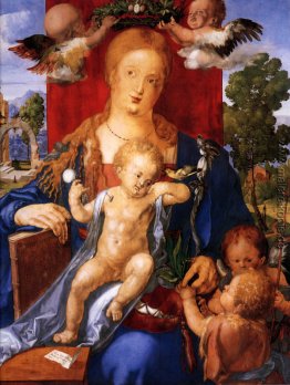 Madonna mit dem Siskin Madonna mit dem Siskin