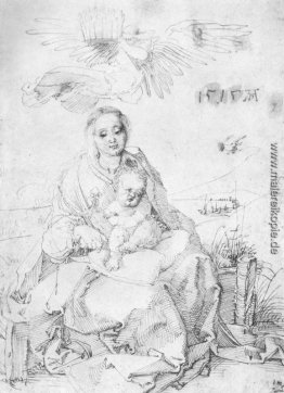 Madonna und Kind auf der Rasenbank Madonna und Kind auf der Rasenbank