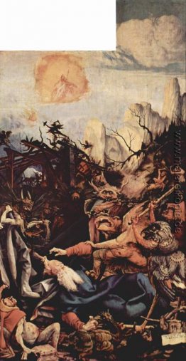Die Versuchung des heiligen Antonius (rechte Flügel des Isenheim Die Versuchung des heiligen Antonius (rechte Flügel des Isenheim