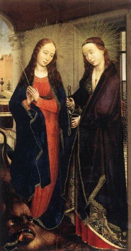Heilige Margaret und Apollonia Heilige Margaret und Apollonia