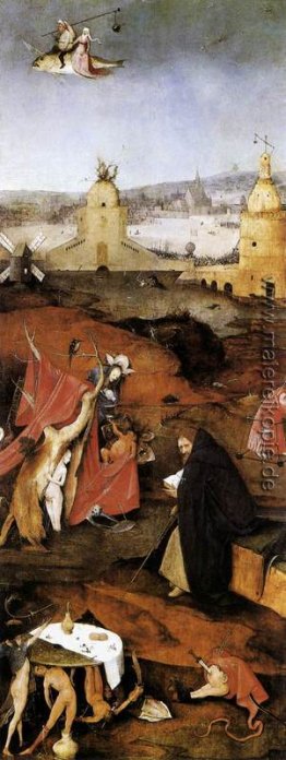 Triptychon der Versuchung des Heiligen Antonius (Detail) Triptychon der Versuchung des Heiligen Antonius (Detail)