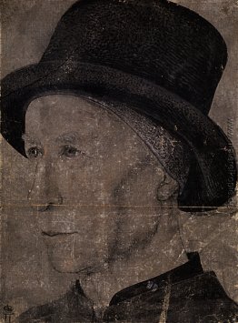 Portrait der Mann mit Hut Portrait der Mann mit Hut