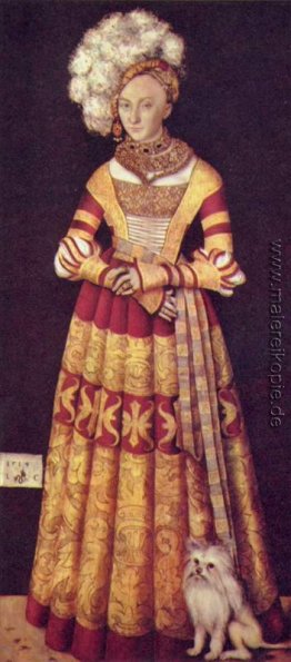 Portrait der Herzogin Katharina von Mecklenburg Portrait der Herzogin Katharina von Mecklenburg