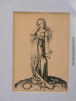 Gravur auf Kupfer aus einem Foolish Virgin Gravur auf Kupfer aus einem Foolish Virgin