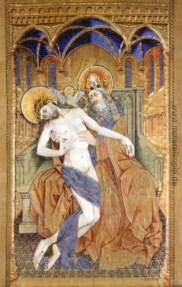 Holy Trinity Gold-, Silber- und Seidenstickerei, Perlen, Glasper Holy Trinity Gold-, Silber- und Seidenstickerei, Perlen, Glasper