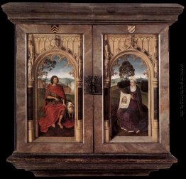 Triptychon von Jan Floreins geschlossen Triptychon von Jan Floreins geschlossen
