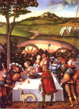 Judith an der Tabelle des Holofernes Judith an der Tabelle des Holofernes
