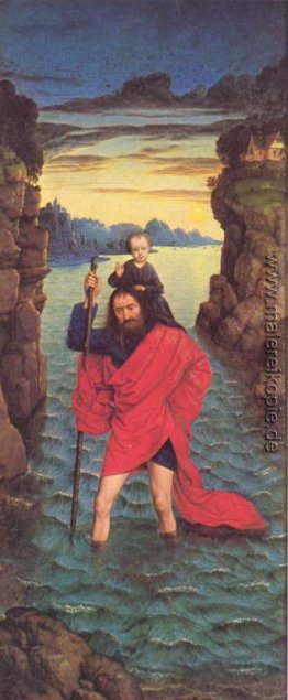 Der rechte Flügel der die Perle von Brabant: St. Christoph Der rechte Flügel der die Perle von Brabant: St. Christoph