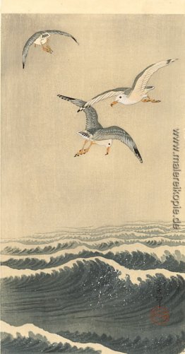 Möwen über die Wellen Möwen über die Wellen