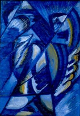 Blau auf Zinn Blau auf Zinn