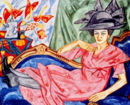 Lady in Pink (Artist Schwester Anna Rozanova) Lady in Pink (Artist Schwester Anna Rozanova)