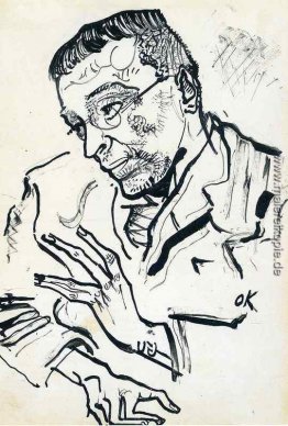 Porträt von Karl Kraus Porträt von Karl Kraus